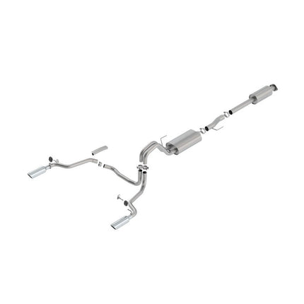BORLA Touring Cat-Back Exhaust for Ford F-150 EcoBoost 2.7/3.5L & 5.0L 2015-2016 (140614)