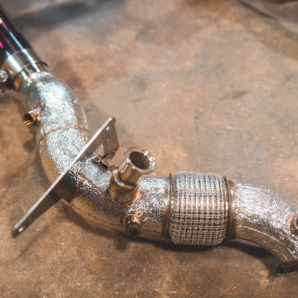 Valvetronic Designs Titanium Valved Sport Exhaust System for Ferrari F8 Tributo and F8 Spider (FER.F8.VSES.TI)