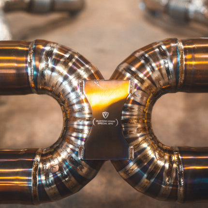 Valvetronic Designs Titanium Valved Sport Exhaust System for Ferrari F8 Tributo and F8 Spider (FER.F8.VSES.TI)