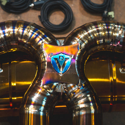 Valvetronic Designs Lamborghini Urus exhaust system installed