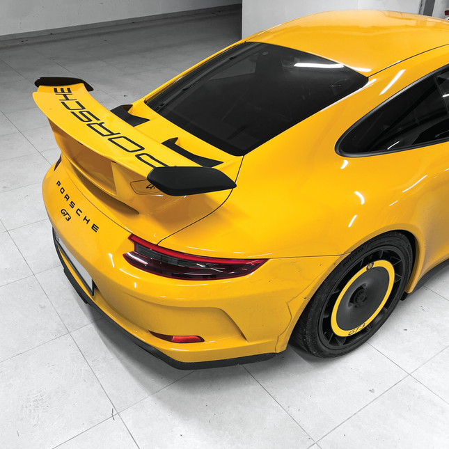 Gold Leaf Aero Discs EVO for Porsche 911 GT3 991.2 aluminium wheels