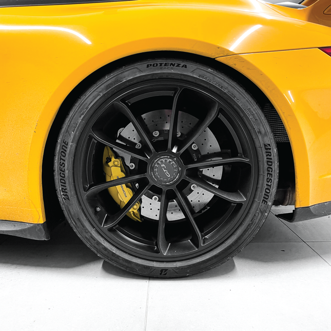Gold Leaf Aero Discs EVO 911 GT3 991.2 detail