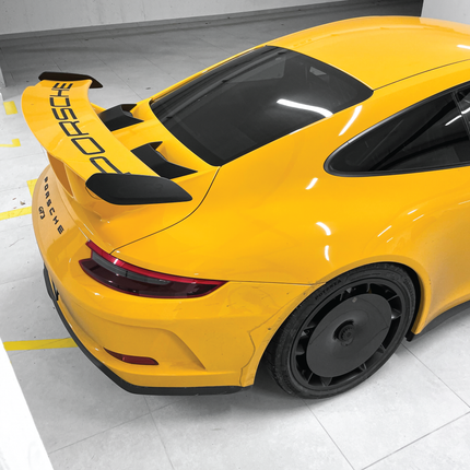Gold Leaf Aero Discs EVO 911 GT3 991.2 fitted