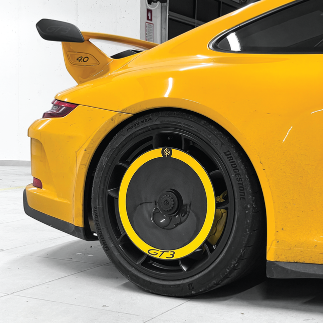 Gold Leaf Aero Discs EVO 911 GT3 991.2 carbon