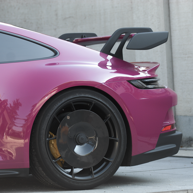 Gold Leaf Aero Discs EVO for Porsche 911 GT3 992.1 aluminium wheels