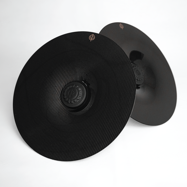 Gold Leaf Aero Discs EVO carbon detail