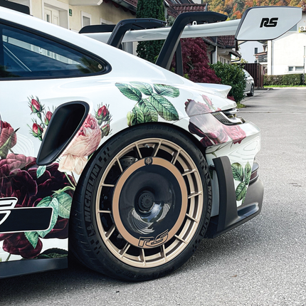 Gold Leaf Aero Discs EVO GT3 RS ALU detail
