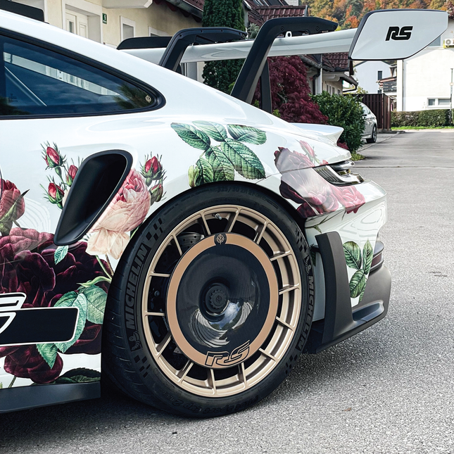 Gold Leaf Aero Discs EVO GT3 RS ALU detail