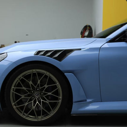 SpeedZone Nova BMW M2 G87 Coupe 2023+ Dry Carbon Fiber Front Fenders Replacement, view 2