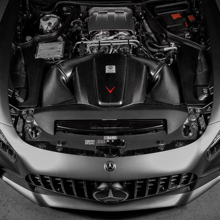 Eventuri Carbon Fiber Intake and Engine Cover for Mercedes-AMG GT / GT S / GT R C190 (Gloss), image 2
