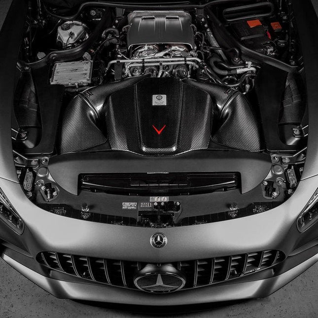 Eventuri Carbon Fiber Intake and Engine Cover for Mercedes-AMG GT / GT S / GT R C190 (Gloss), image 2