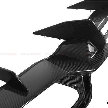 DarwinPro IMP Carbon Fiber Rear Diffuser for Mercedes-AMG GT C 2017-2021 (8511GTCIMP-RD), image 6