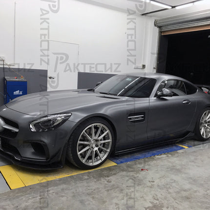 Paktechz Carbon Fiber Front Lip Ver.1 for Mercedes-AMG GT / GT S C190 2015-2017, image 18