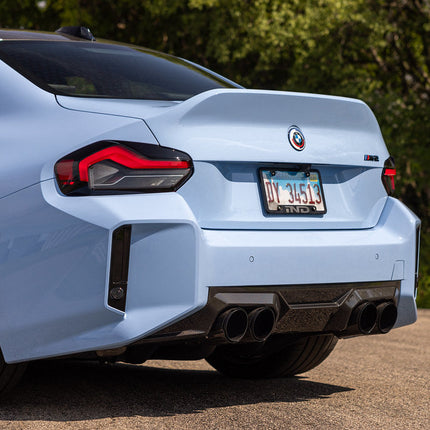 Alpha-N G87 M2 Carbon Rear Diffuser installed