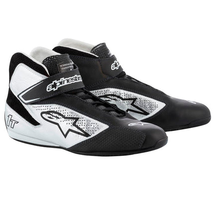 Alpinestars Tech-1 T racing shoes black silver white