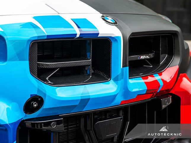 AutoTecknic G87 M2 Dry Carbon Club Sport Front Grille - ATK-BM-0819, view 2