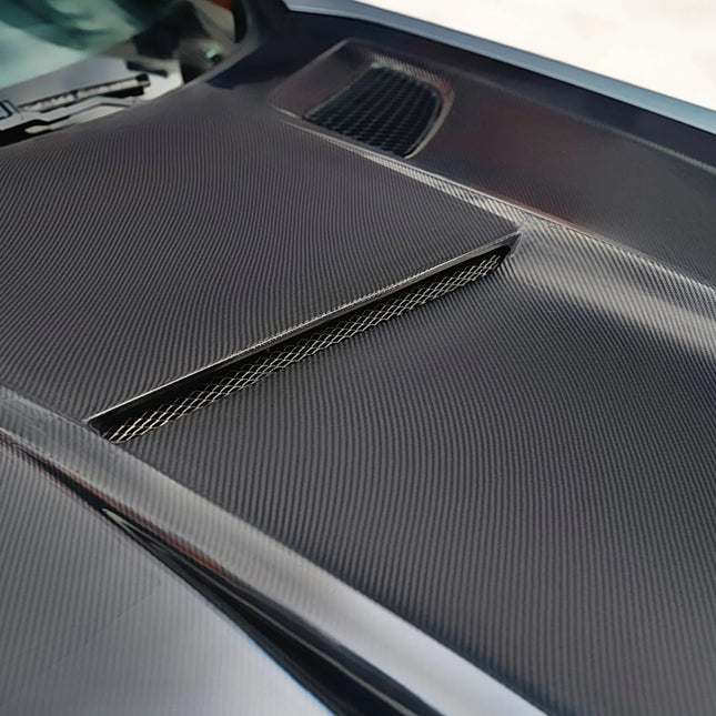 CMST Black Series Style Carbon Fiber Hood for Mercedes-AMG GT / GT S / GT C / GT R C190, image 4