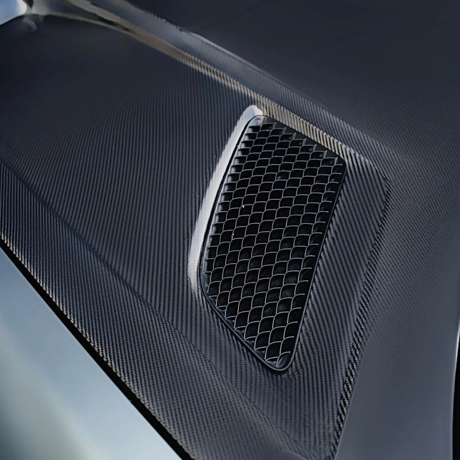 CMST Black Series Style Carbon Fiber Hood for Mercedes-AMG GT / GT S / GT C / GT R C190, image 6