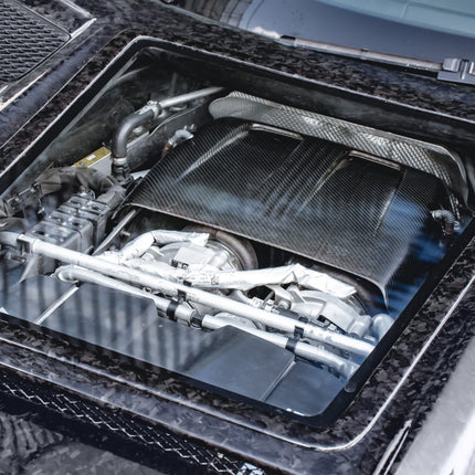 CMST Carbon Fiber Engine Cover (Full Set) for Mercedes-AMG GT / GT S / GT C / GT R 2015+, image 20
