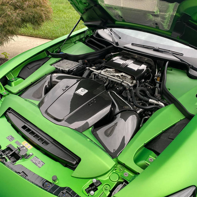 CMST Carbon Fiber Engine Cover (Full Set) for Mercedes-AMG GT / GT S / GT C / GT R 2015+, image 22