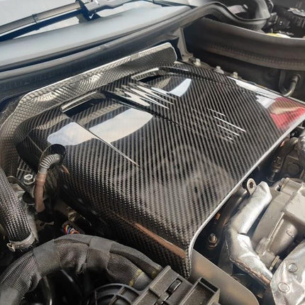 CMST Carbon Fiber Engine Cover (Full Set) for Mercedes-AMG GT / GT S / GT C / GT R 2015+, image 4