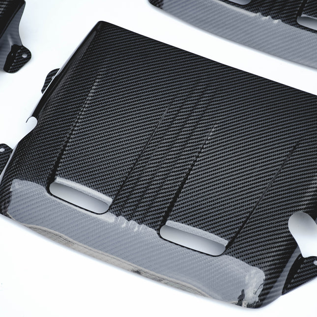 CMST Carbon Fiber Engine Cover (Full Set) for Mercedes-AMG GT / GT S / GT C / GT R 2015+, image 1