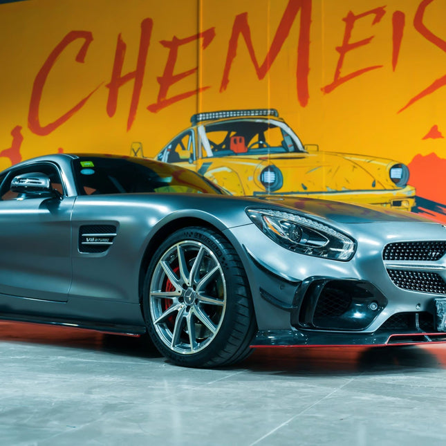 CMST Carbon Fiber Front Bumper Canards for Mercedes-AMG GT / GT S C190 2016-2017, image 3