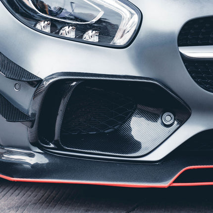 CMST Carbon Fiber Front Lip for Mercedes-AMG GT / GT S C190 2015-2017, image 14