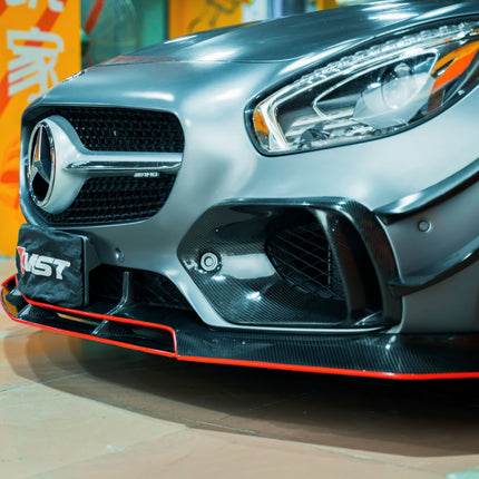 CMST Carbon Fiber Front Lip for Mercedes-AMG GT / GT S C190 2015-2017, image 18
