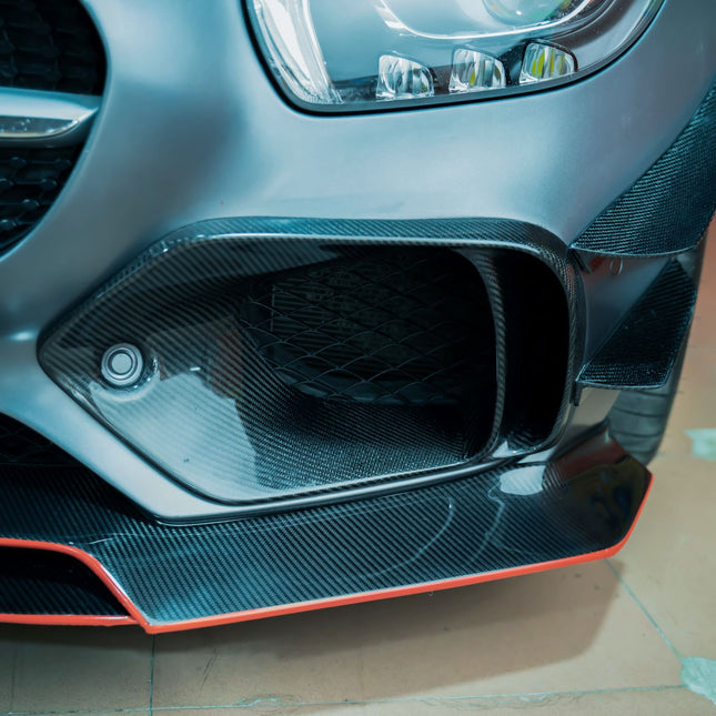 CMST Carbon Fiber Front Lip for Mercedes-AMG GT / GT S C190 2015-2017, image 19