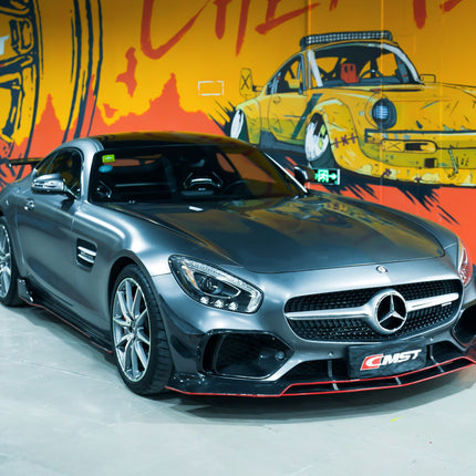 CMST Carbon Fiber Front Lip for Mercedes-AMG GT / GT S C190 2015-2017, image 20