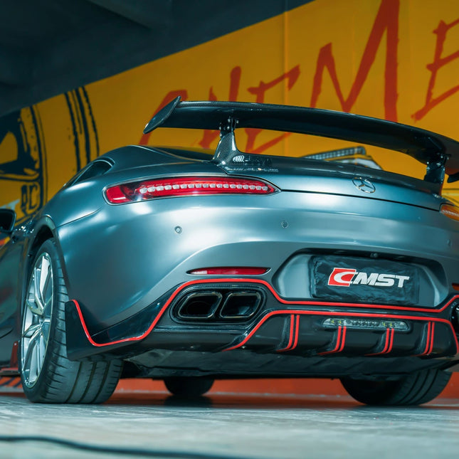 CMST Carbon Fiber Rear Spoiler Wing Ver.1 for Mercedes-AMG GT / GT S C190 2015+, image 6