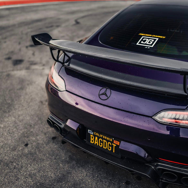 CMST Carbon Fiber Rear Spoiler Wing Ver.2 for Mercedes-AMG GT / GT S / GT C C190 2015-2021, image 2
