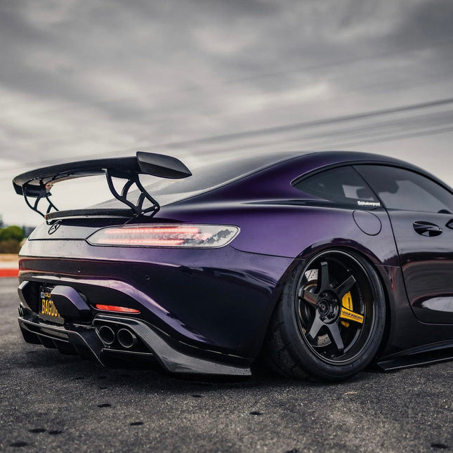 CMST Carbon Fiber Rear Spoiler Wing Ver.2 for Mercedes-AMG GT / GT S / GT C C190 2015-2021, image 1