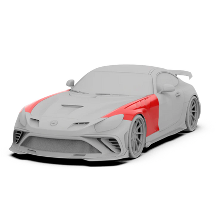 Robot Craftsman Paragon FRP and Carbon Full Body Kit for Mercedes-AMG GT / GT S C190, image 12