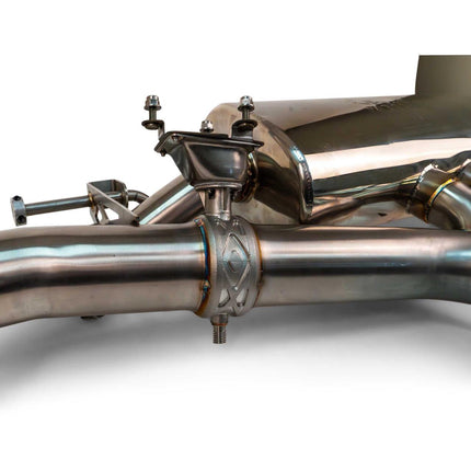 Fabspeed Porsche Cayenne Valved Cat-Back Exhaust System (2019+) [FS.POR.9Y0.VLV], view 6