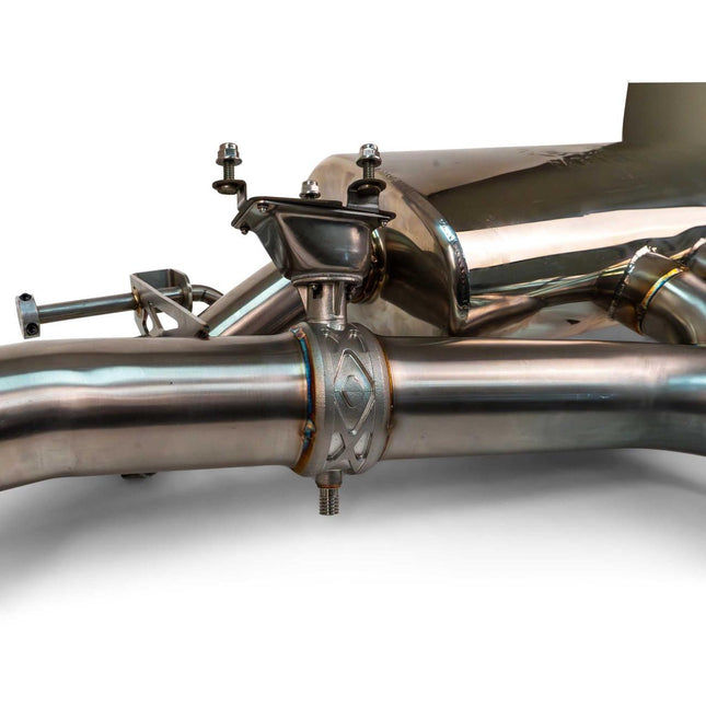 Fabspeed Porsche Cayenne Valved Cat-Back Exhaust System (2019+) [FS.POR.9Y0.VLV], view 6