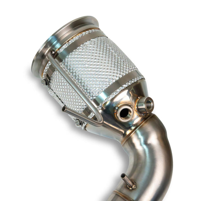 Fabspeed Lamborghini Urus Sport Catalytic Converters, HJS 200 Cell (2018+) [FS.LAM.URUS.SC], view 7