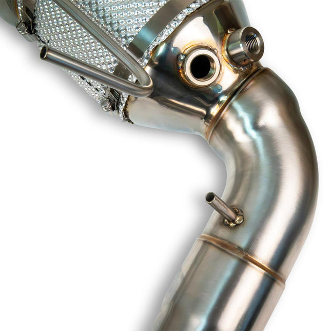 Fabspeed Lamborghini Urus Sport Catalytic Converters, HJS 200 Cell (2018+) [FS.LAM.URUS.SC], view 6