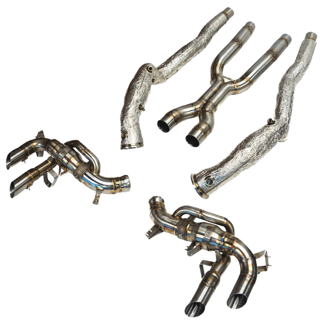 Gintani F1 Valved Exhaust System for Ferrari Purosangue