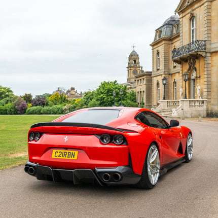 Ferrari 812 Superfast carbon fibre kit installed