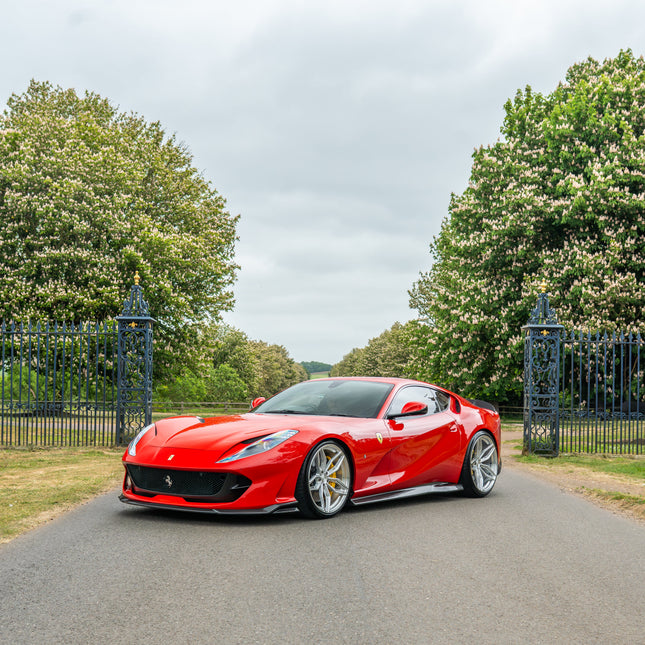 Ferrari 812 Superfast carbon fibre kit rear view