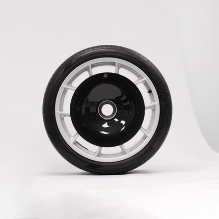 Gold Leaf carbon fiber aero discs for Porsche 911 GT3 992.2 magnesium wheels