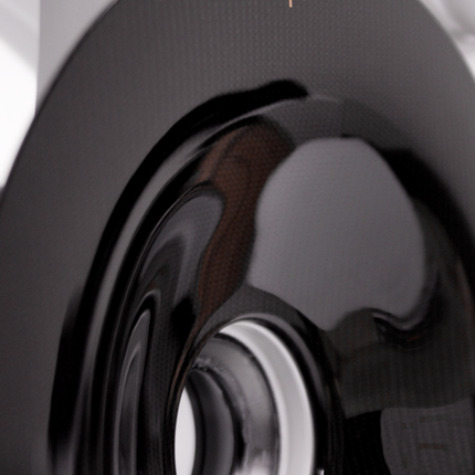 Gold Leaf aero discs carbon detail