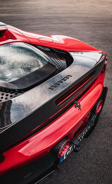 Capristo Carbon Rear Spoiler for Ferrari SF90