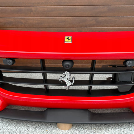 Ferrari Portofino M Front Bumper Complete, Painted, Parking Sensor and Front Camera, OEM, Part Number: 985891981