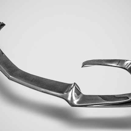 Future Design RT Style Carbon Fiber Front Lip Splitter for Mercedes-AMG GT / GT S / GT C C190, image 2