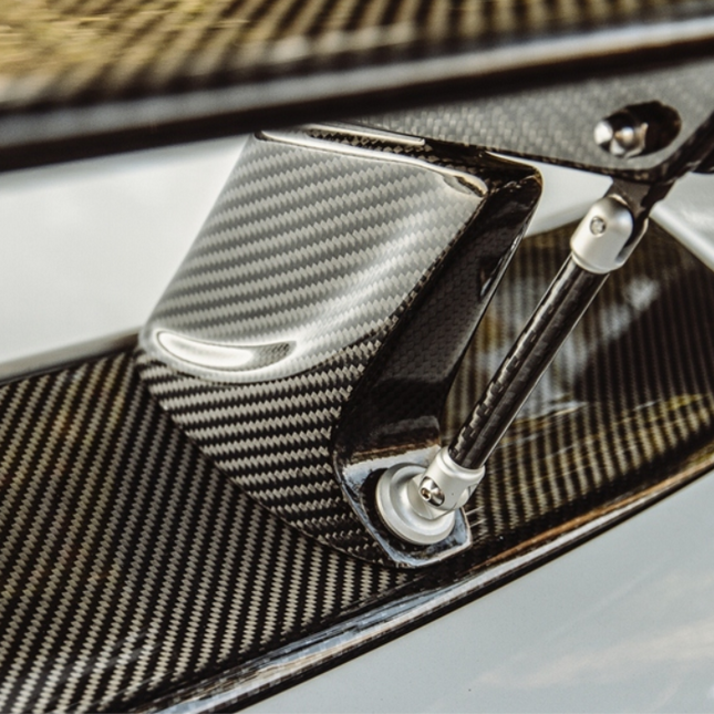 Future Design RT Style Carbon Fiber Rear Spoiler Wing for Mercedes-AMG GT / GT S / GT C C190, image 5