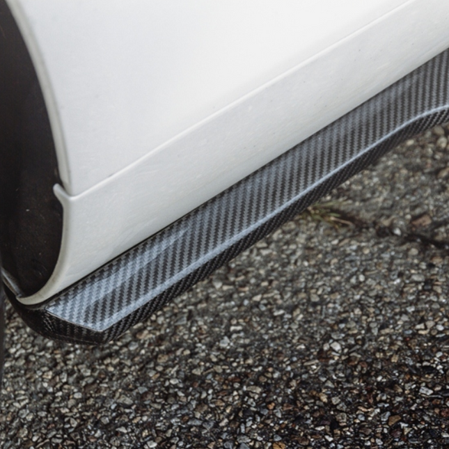 Future Design RT Style Carbon Fiber Side Skirts for Mercedes-AMG GT / GT S C190 2015-2017, image 9
