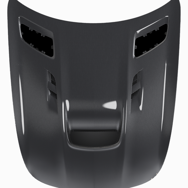 RENNtech Carbon Fiber High Performance Hood for Mercedes-AMG GT C190, image 2